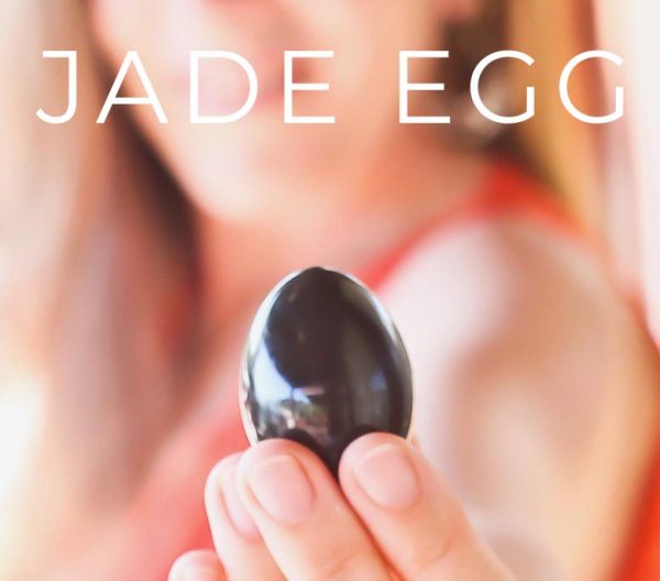 Sarah Rose Bright, Sex Coach, with jade egg, aka yoni egg